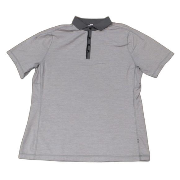 Lululemon Athletica Polo Shirts Blue Light Gray Men's Size XL Lot of 2 READ - Picture 4 of 5